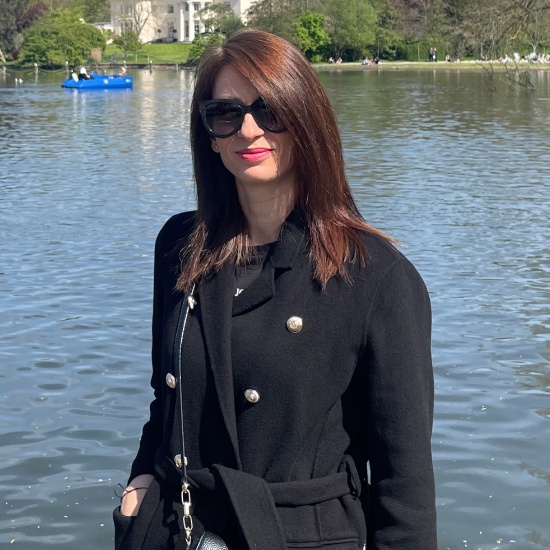 Viktoria Yordanova, Co-Founder of Top Cleaning GB, at Regent’s Park, London NW1